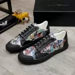 chaussure armani garcon graffiti noir